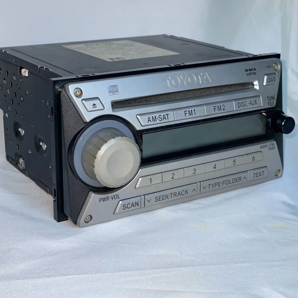 2007-10 TOYOTA FJ CRUISER RADIO STEREO CD MUSIC PLAYER 86120-35381 Replacement